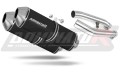 DOMINATOR OVR FEKETE kipufogó dob Yamaha FJR 1300 2001 - 2005 motorkerékpárhoz