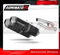 exhaust muffler DOMINATOR OVR BLACK fits the motorcycle Yamaha FJR 1300 2001   2005 2