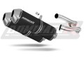 DOMINATOR OVR FEKETE kipufogó dob Yamaha XJR 1200 1995 - 1998 motorkerékpárhoz