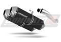 exhaust muffler DOMINATOR OVR BLACK fits the motorcycle Yamaha BT 1100 BULLDOG 2001   2007