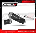 DOMINATOR Homologált OVR FEKETE kipufogó dob Yamaha FZS FAZER 1000 2001 - 2005 motorkerékpárhoz 2