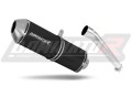 DOMINATOR OVR FEKETE kipufogó dob Yamaha FZR 1000 1991 - 1994 motorkerékpárhoz