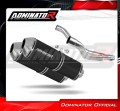DOMINATOR OVR FEKETE kipufogó dob Yamaha TDM 850 1991 - 1995 motorkerékpárhoz 2