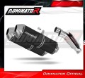 DOMINATOR OVR FEKETE kipufogó dob Yamaha TRX 850 1995 - 2000 motorkerékpárhoz 3