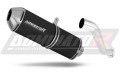 DOMINATOR OVR FEKETE kipufogó dob Yamaha XTZ 660 TENERE 1991 - 1999 motorkerékpárhoz
