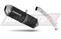 exhaust muffler DOMINATOR OVR BLACK fits the motorcycle Yamaha YZF R6 1999   2002