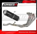 complete exhaust system with muffler DOMINATOR Full System OVR BLACK fits the motorcycle Yamaha XJ 6N S F 2009   2016 2