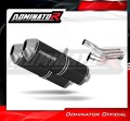 exhaust muffler DOMINATOR OVR BLACK fits the motorcycle Yamaha XJ 600 DIVERSION 1992   2004 2