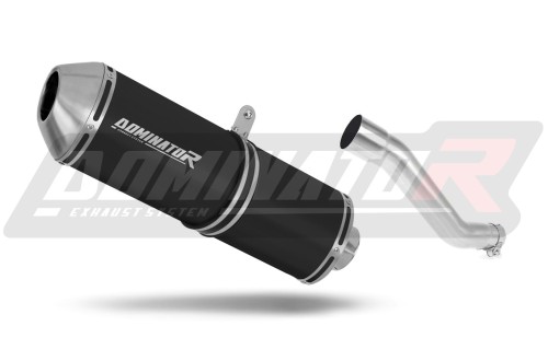 exhaust muffler DOMINATOR OVR BLACK fits the motorcycle Yamaha TTR 600 1999   2003