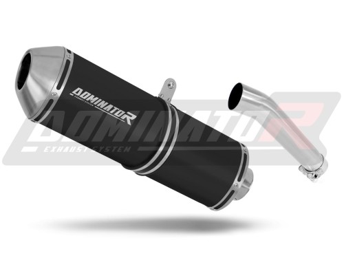 DOMINATOR OVR FEKETE kipufogó dob Yamaha FZS FAZER 600 1998 - 2003 motorkerékpárhoz
