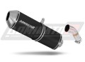 DOMINATOR OVR FEKETE kipufogó dob Yamaha YBR 250 motorkerékpárhoz