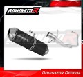 complete exhaust system with muffler DOMINATOR Full System OVR BLACK fits the motorcycle Yamaha YBR 125 2009   2018 2