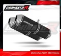 DOMINATOR OVR FEKETE kipufogó dob a Triumph SPEED TRIPLE 1050 2005 - 2010 motorkerékpárhoz 3