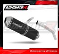 exhaust muffler DOMINATOR OVR BLACK fits the motorcycle Triumph TIGER 800 XC / XR 2015   2017 3