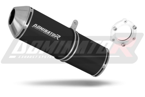 DOMINATOR OVR FEKETE kipufogó dob Triumph TT 600 motorkerékpárhoz