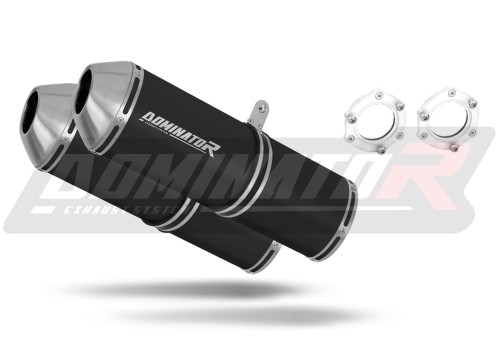 exhaust muffler DOMINATOR OVR BLACK fits to Suzuki GSXR 1300 Hayabusa 1999  2007