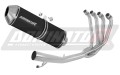 komplett DOMINATOR Full System kipufogórendszer OVR FEKETE kipufogódobbal a Suzuki GSX 1250 FA 2010 - 2016 motorkerékpárhoz