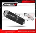 exhaust muffler DOMINATOR OVR BLACK fits to Suzuki GSX 1250 FA 2010  2016 2