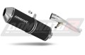 exhaust muffler DOMINATOR OVR BLACK fits the motorcycle Suzuki GSF BANDIT 1200 2006   2007