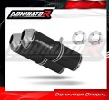 wydech tłumik DOMINATOR OVR CZARNY pasujący do motocykla Suzuki TL 1000 S 1997 - 2000 2