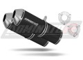DOMINATOR OVR FEKETE kipufogó dob Suzuki GSXR 1000 K7 K8 2007 - 2008 motorkerékpárhoz