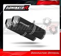DOMINATOR OVR FEKETE kipufogó dob Suzuki GSXR 1000 K7 K8 2007 - 2008 motorkerékpárhoz 3