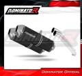 DOMINATOR OVR FEKETE kipufogó dob Suzuki DL 1000 V Strom 2002 - 2011 motorkerékpárhoz 3
