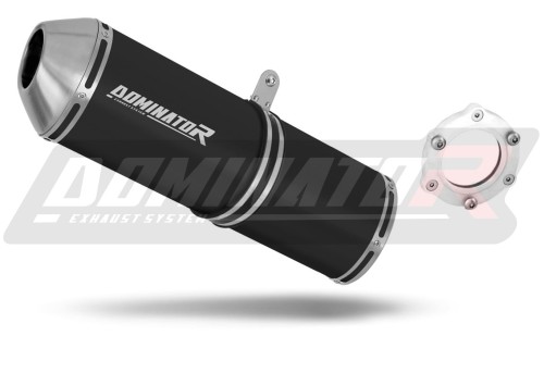 DOMINATOR OVR FEKETE kipufogó dob Suzuki RF 900 1994 - 1998 motorkerékpárhoz
