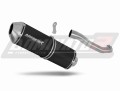 DOMINATOR OVR FEKETE kipufogó dob Suzuki DR 800 S / BIG RIGHT SIDE motorkerékpárhoz
