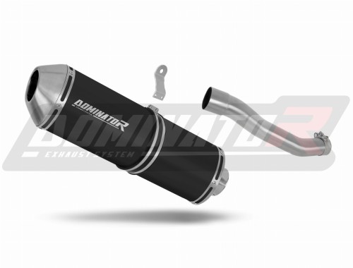 DOMINATOR OVR FEKETE kipufogó dob Suzuki DR 800 S / BIG RIGHT SIDE motorkerékpárhoz