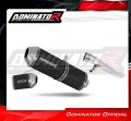 DOMINATOR Homologált OVR FEKETE kipufogó dob Suzuki GSXF 750 1998 - 2006 motorkerékpárhoz 2