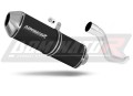 DOMINATOR OVR FEKETE kipufogó dob Suzuki XF 650 Freewind motorkerékpárhoz 1997 - 2003