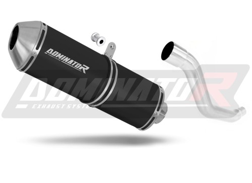 DOMINATOR OVR FEKETE kipufogó dob Suzuki XF 650 Freewind motorkerékpárhoz 1997 - 2003