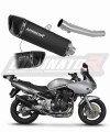 wydech tłumik DOMINATOR Homologowany HP6 CZARNY pasujący do motocykla Suzuki GSF BANDIT 1200 2001 - 2005