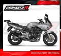 DOMINATOR homológ HP6 FEKETE kipufogó dob Suzuki GSF BANDIT 1200 2001 - 2005 motorkerékpárhoz 3