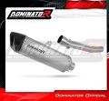 exhaust muffler DOMINATOR homologated road legal titanium HP6 fits the motorcycle Suzuki GSF BANDIT 600 2000   2004 2