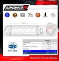 DOMINATOR S6 kipufogó dob Suzuki GSF BANDIT 600 2000 - 2004 motorkerékpárhoz 4