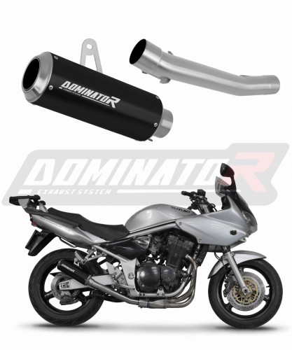 DOMINATOR GP FEKETE kipufogó dob Suzuki GSF BANDIT 600 2000 - 2004 motorkerékpárhoz 4