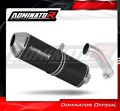 DOMINATOR OVR FEKETE kipufogó dob Suzuki SV 650 S 2003 - 2015 motorkerékpárhoz 3