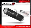 exhaust muffler DOMINATOR OVR BLACK fits the motorcycle Suzuki SV 650 N 1999   2002 3