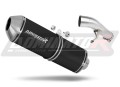 exhaust muffler DOMINATOR OVR BLACK fits the motorcycle Suzuki GSXF 650 2007   2016