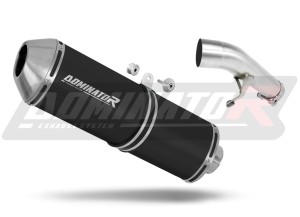Suzuki GSXF 650 2007 - 2016 kipufogó dob OVR BLACK + dB killer