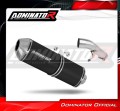 DOMINATOR OVR FEKETE kipufogó dob Suzuki GSXF 650 2007 - 2016 motorkerékpárhoz 2