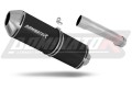 DOMINATOR OVR FEKETE kipufogó dob Suzuki DR 650 R / RU / S 1990 - 1995 motorkerékpárhoz