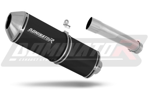 DOMINATOR OVR FEKETE kipufogó dob Suzuki DR 650 R / RU / S 1990 - 1995 motorkerékpárhoz