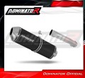 DOMINATOR OVR FEKETE kipufogó dob Suzuki DR 650 R / RU / S 1990 - 1995 motorkerékpárhoz 3