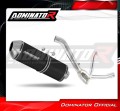 exhaust muffler DOMINATOR OVR BLACK fits the motorcycle Suzuki DL 650 V Strom 2007   2011 3