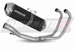 Suzuki GS 500E 1989 - 2009 Full system Kipufogó könyök kipufogódob OVR BLACK + dB killer