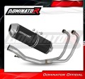 komplett DOMINATOR Full System OVR FEKETE kipufogórendszer kipufogódobbal a Suzuki GS 500E 1989 - 2009 motorkerékpárhoz 3