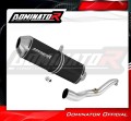 exhaust muffler DOMINATOR OVR BLACK fits to Suzuki BURGMAN 400 2007  2016 2